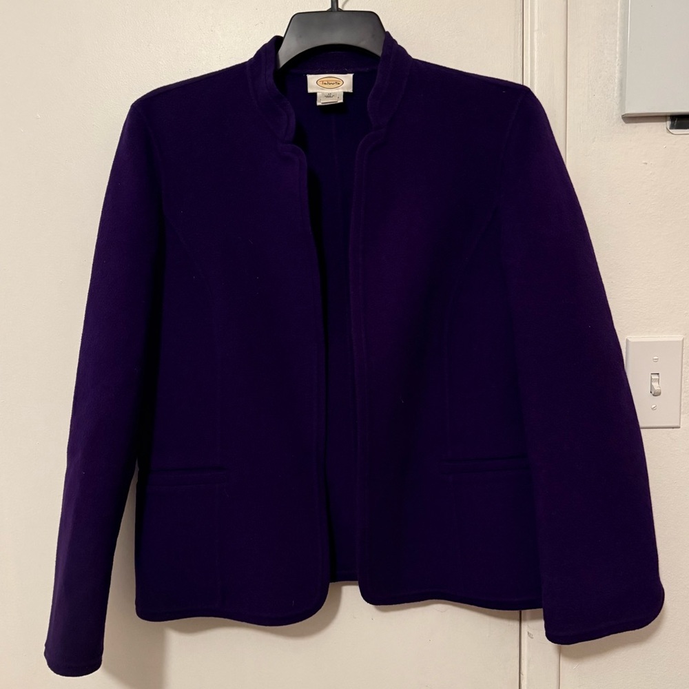 Talbots Deep Purple Women's Blazer